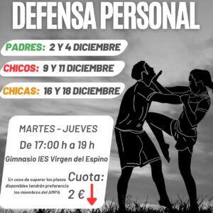 Taller de Defensa Personal Diciembre 2025