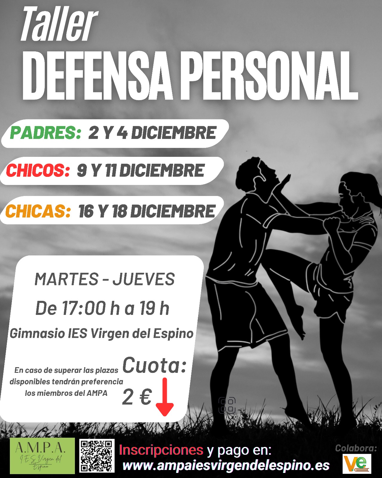 Taller de Defensa Personal Diciembre 2025